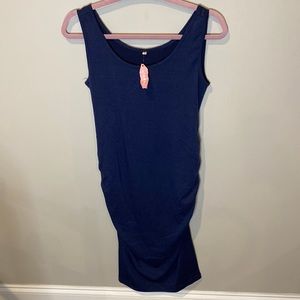 Liu & Qu Maternity Sleeveless Tank Dress - size S - NWT